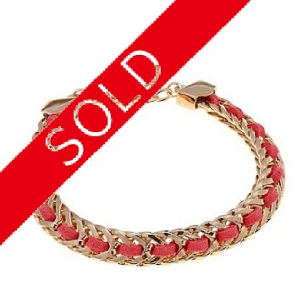 Suede and Braid Bracelet